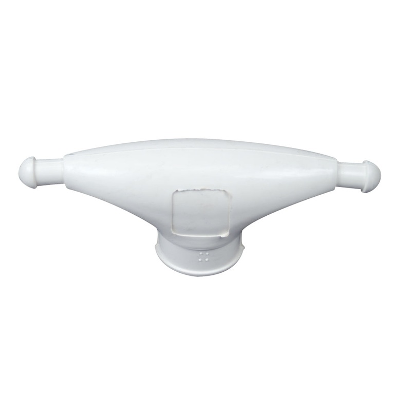Whitecap Rubber Spreader Boot – Pair – Large – White [S-9200P]