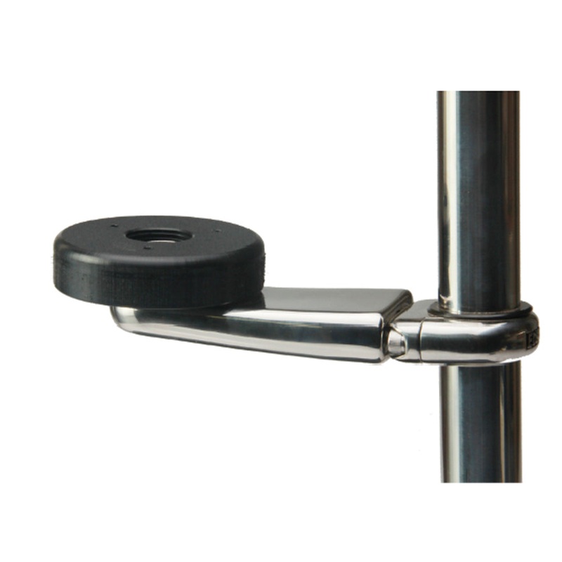 Edson Stainless GPS Mount 3 Mounting Base 1-1.25 Rail [830ST-3-100-125]
