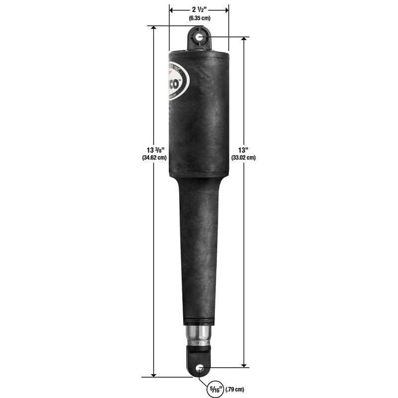 Lenco 102 Series Standard Actuator – 24V – 4-1/4 Stroke [15066-001]