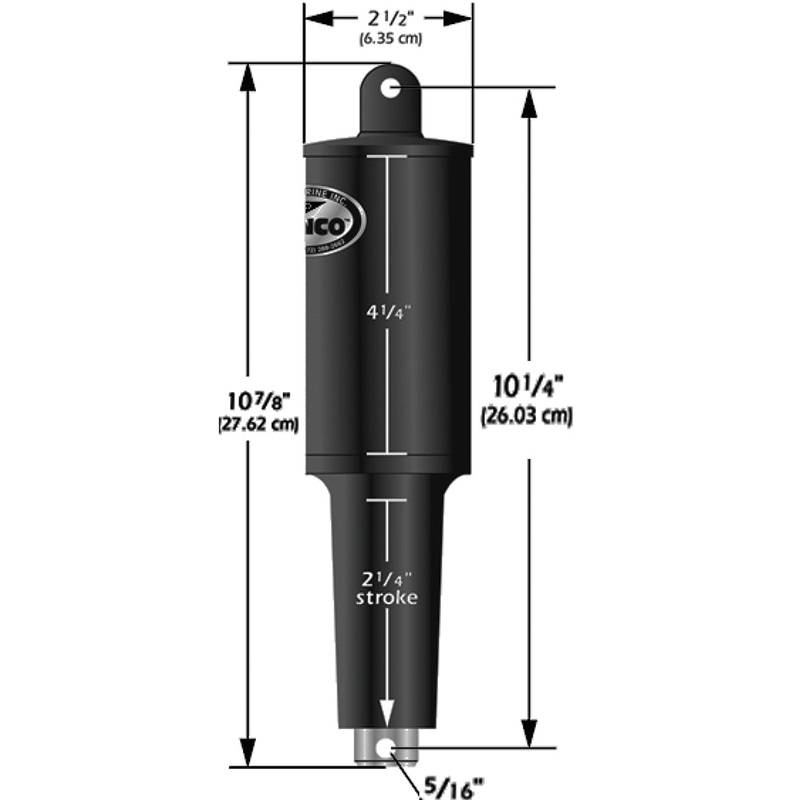 Lenco 12V 1-1/4 Stroke 5 Lobe Actuator – 5/16 – 3/8 [15122-001]