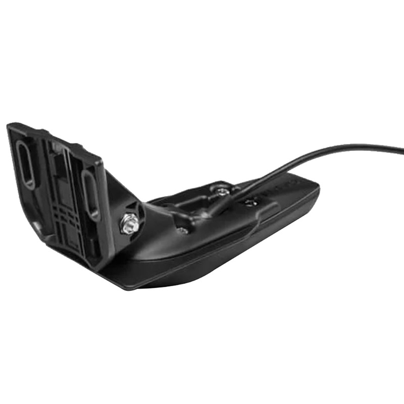 Garmin GT20-TM Transom Mount DownVu 500W (CHIRP 455/800kHz) Traditional 500W (77/200 Hz) Transducer w/Temp – 4-Pin [010-01960-00]