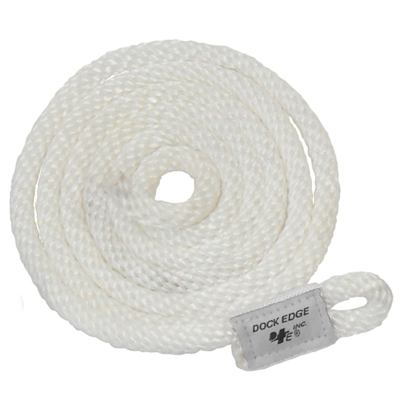 Dock Edge Fender Line – 3/8 x 5′ – White – 2-Pack [91-561-F]