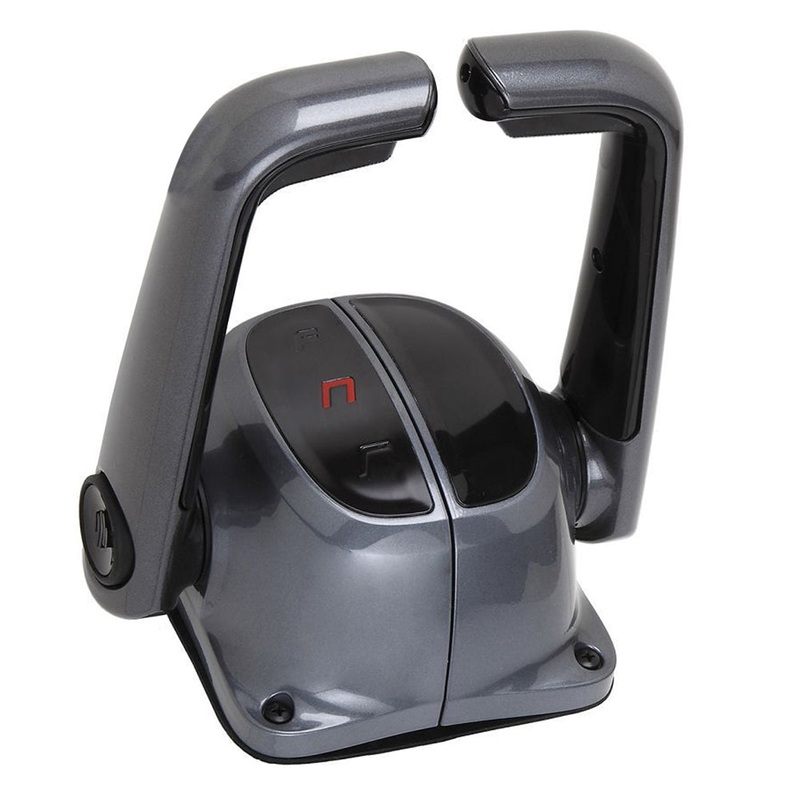 UflexTwin Lever Top Mount Control w/Neutral Lock – No Trim Switch – Black [B502B/L]