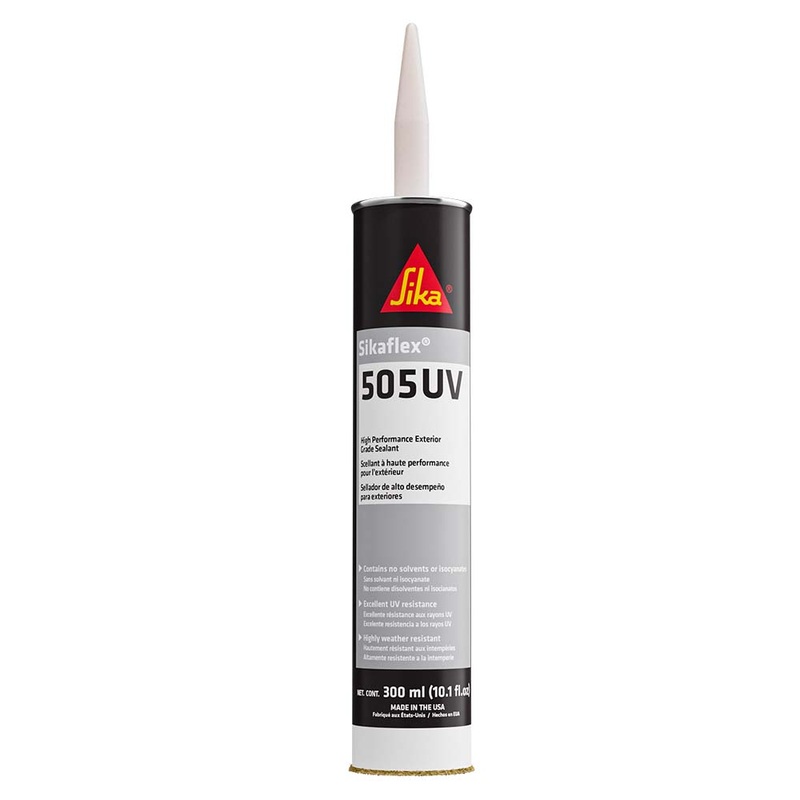 Sika Sikaflex 505UV High Performance Exterior Grade Sealant – 10.3oz(300ml) Cartridge – White [188024]