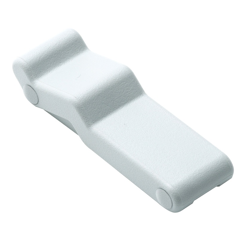 Southco Concealed Soft Draw Latch w/Keeper – White Rubber [C7-10-02]