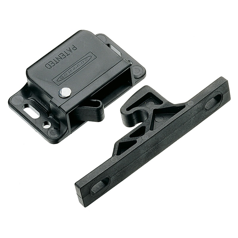 Southco Grabber Catch Latch – Side Mount – Black – Pull-Up Force 22N (5lbf) [C3-805]