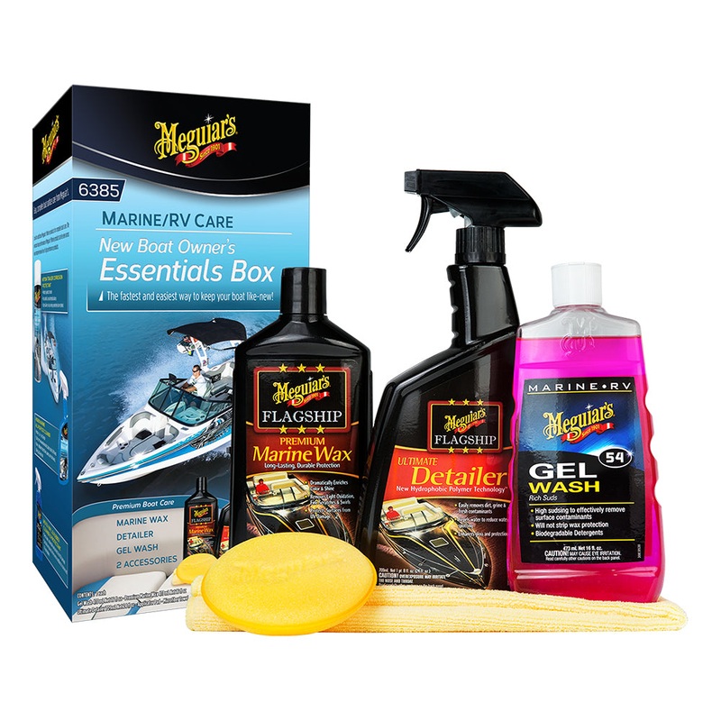 Meguiars New Boat Owners Essentials Kit – *Case of 6* [M6385CASE]