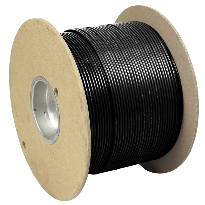 Pacer Black 8 AWG Primary Wire – 1,000′