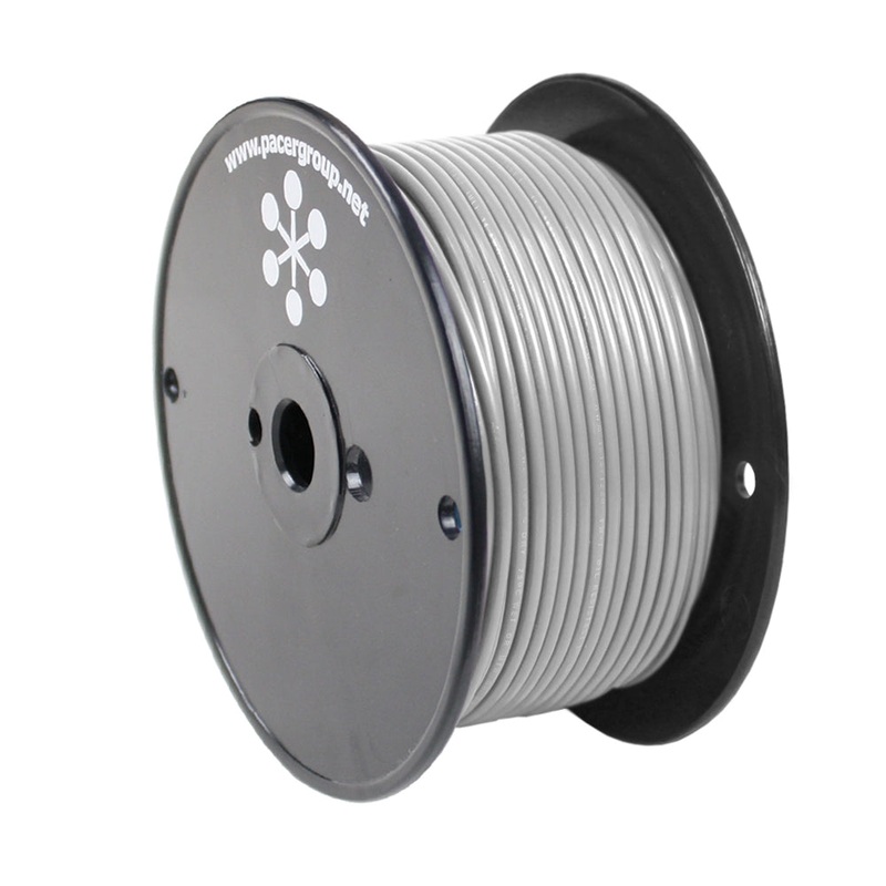 Pacer Grey 12 AWG Primary Wire – 250′
