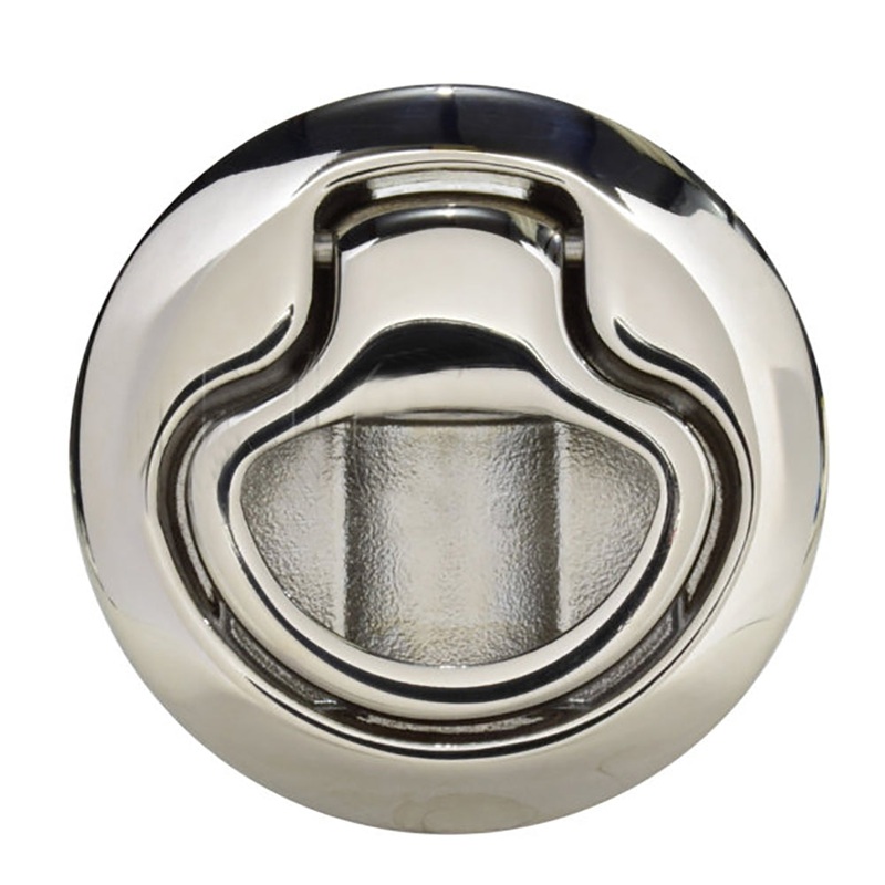 Southco Flush Pull Latch Pull to Open – Non-Locking – Polished Stainless Steel [M1-63-8]