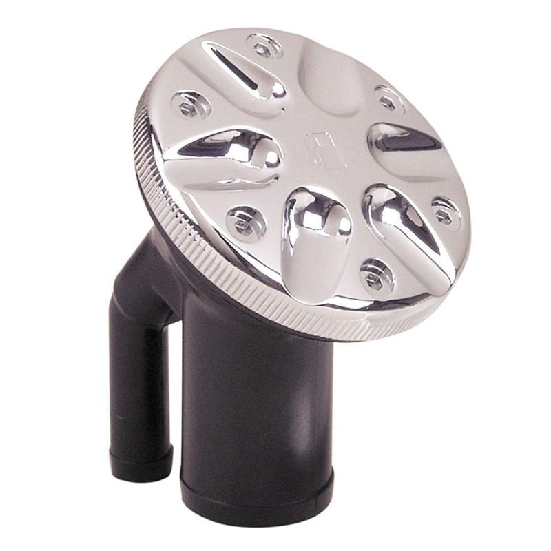 Perko 0590 Vented Fill f/1-1/2 Hose – Angled Neck – Chrome [0590DPGCHR]