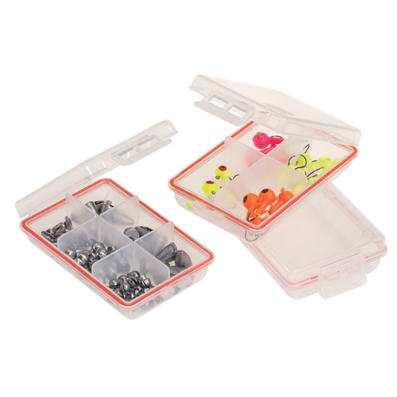 Plano Waterproof Terminal 3-Pack Tackle Boxes – Clear [106100]