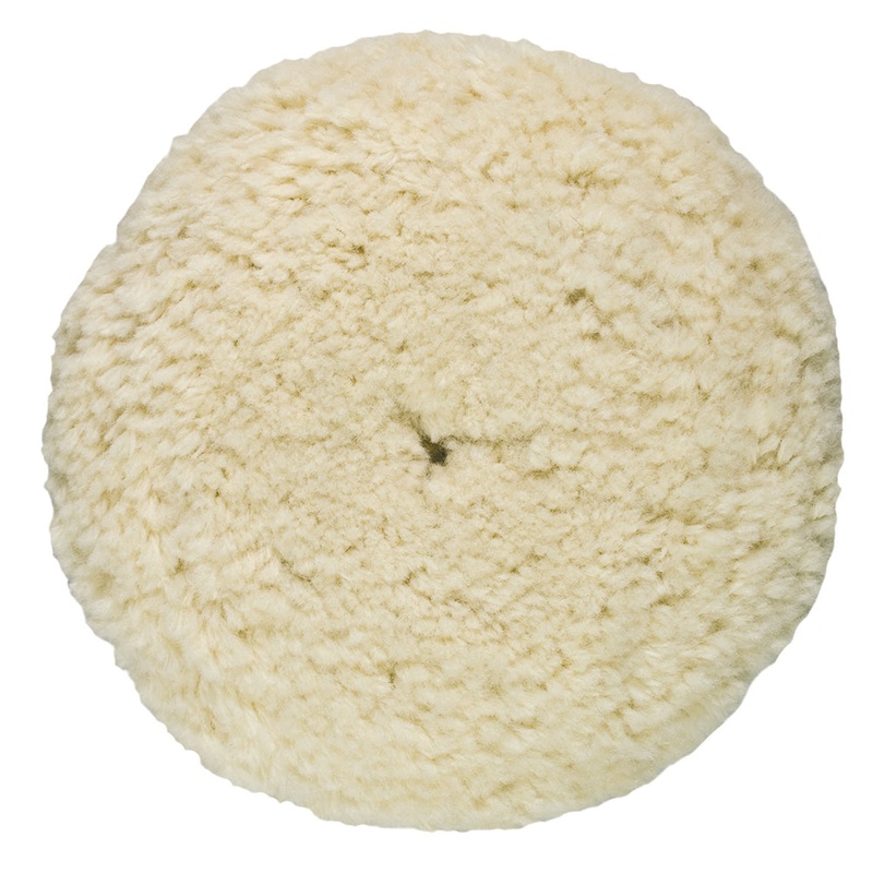 Presta Rotary Wool Buffing Pad – White Heavy Cut [810176]