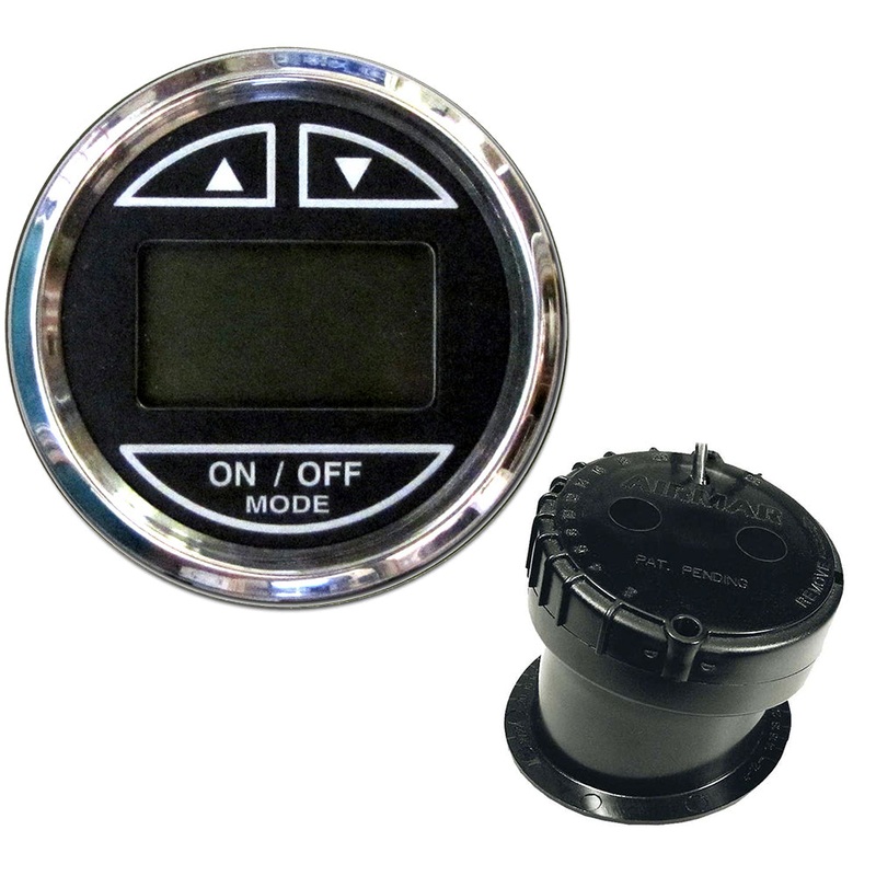 Faria Chesapeake Black 2 Depth Sounder w/In-Hull Transducer [13751]