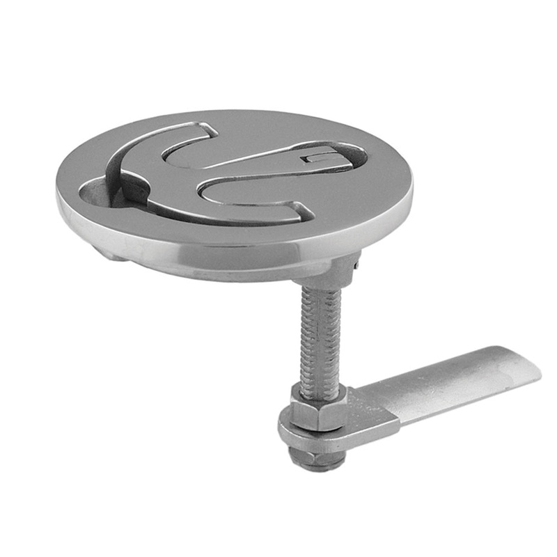 TACO Latch-tite Lifting Handle – 2.5 Round – Stainless Steel [F16-2500]