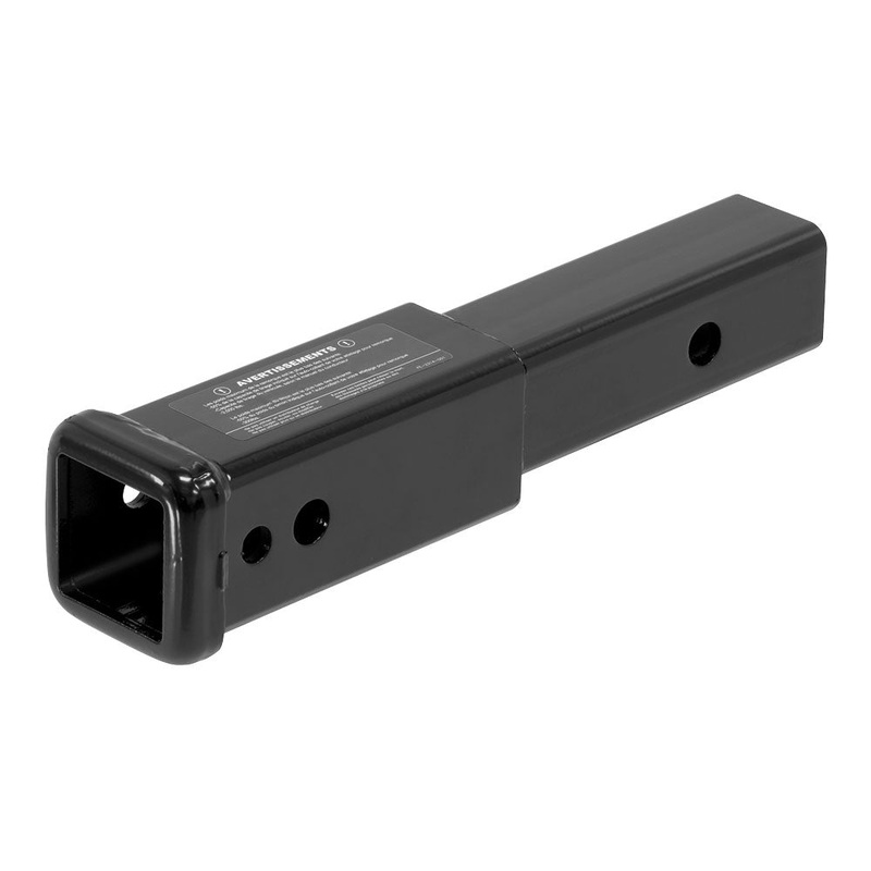 Draw-Tite Trailer Hitch Receiver Extension, 2 to 2 Extension, 8 Length – 3,500 lbs. [80307]