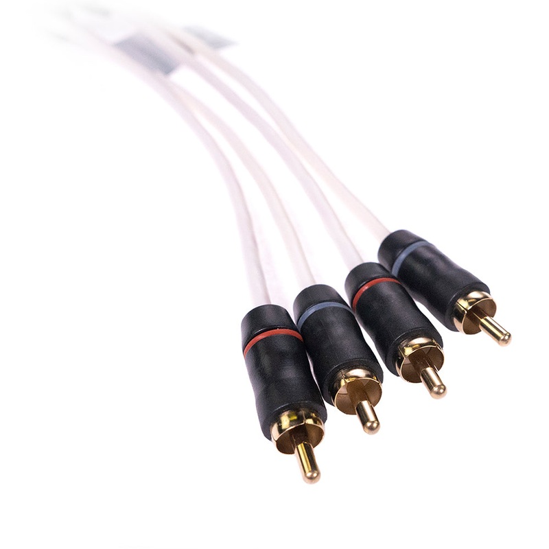 Fusion Performance RCA Cable – 4 Channel – 25 [010-12620-00]