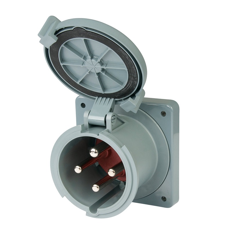 Marinco 100A Inlet – 125/250V [M4100B12R]