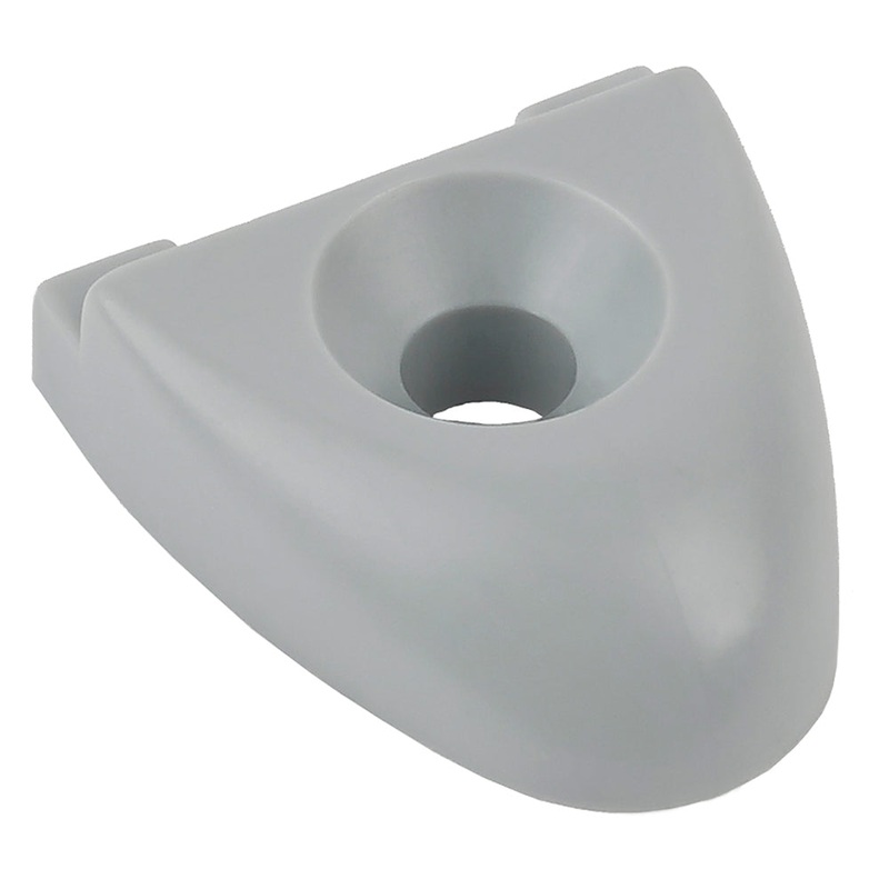 Schaefer T-Track Endstop f/1 Track – Grey [74-35-G]