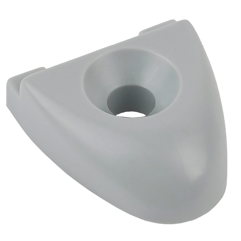 SChaefer T-Track Endstop for 1-1/4 Track – Grey [74-36-G]