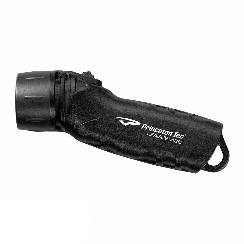 Princeton Tec League LED Flashlight – Black [LG4-BK]