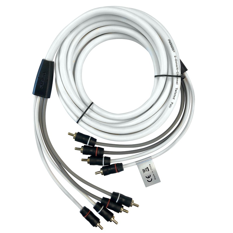 Fusion RCA Cable – 4 Channel – 25 [010-12894-00]