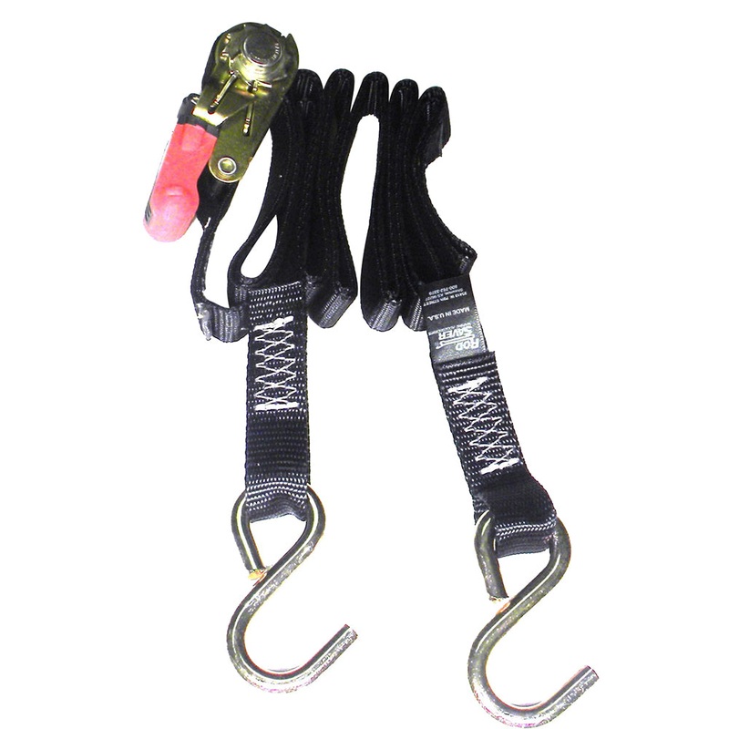 Rod Saver Ratchet Gunwale Tie-Down – 1 x 13 [R1GW13]