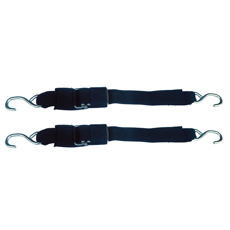 Rod Saver Stainless Steel Quick Release Transom Tie-Down – 2 x 4 – Pair [SS/QRTD4]