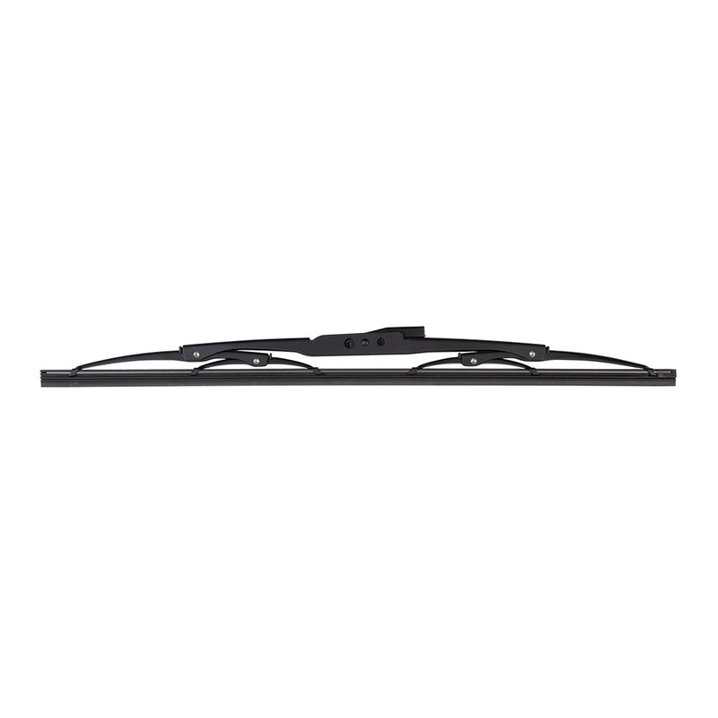 Marinco Deluxe Stainless Steel Wiper Blade – Black – 12 [34012B]