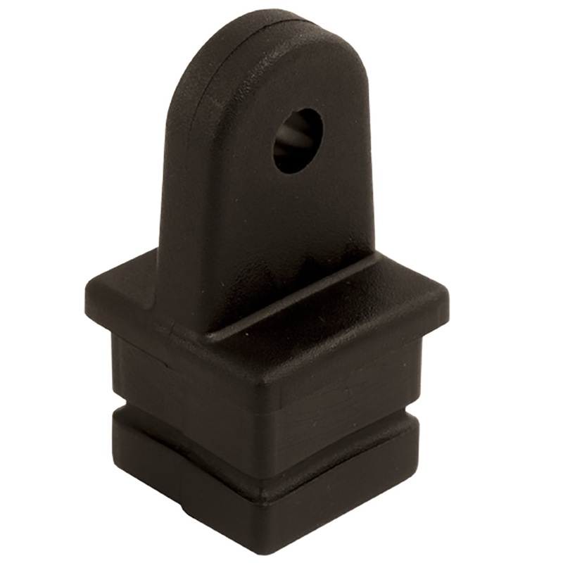 Sea-Dog Nylon Square Tube Top Insert – Black – 1 [273580-1]