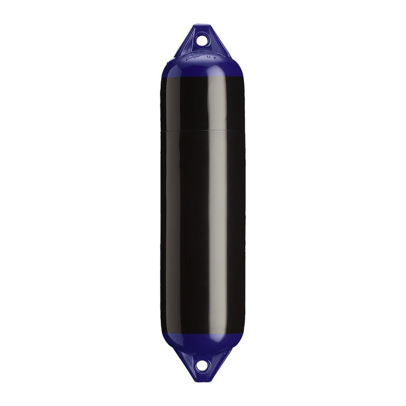 Polyform F-1 Twin Eye Fender 6 x 24 – Black [F-1-BLACK]