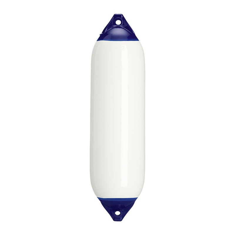 Polyform F-6 Twin Eye Fender 11 x 42 – White [F-6-WHITE]