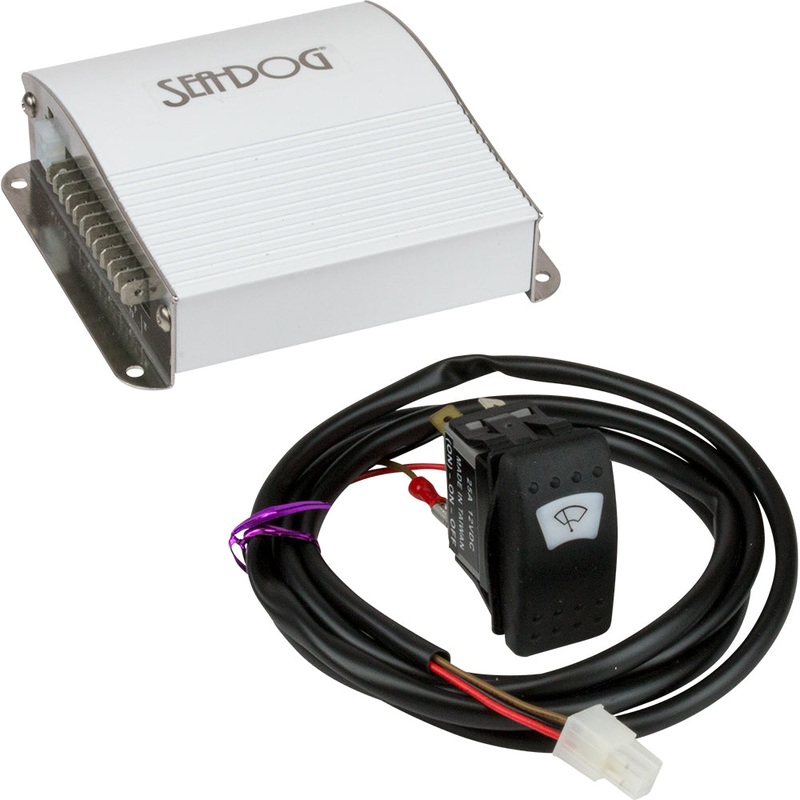Sea-Dog Synchronized Wiper Control – Powder Coated Aluminum/Stainless Steel [414800-3]