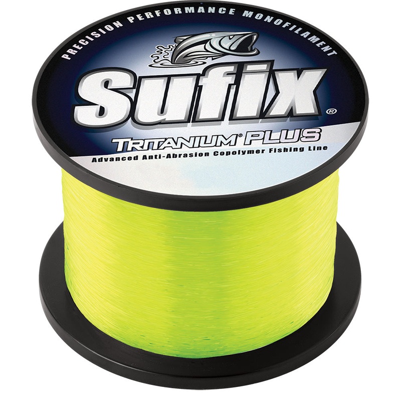 Sufix Tritanum Plus* – 17lb – Chartreuse – 3370 yds