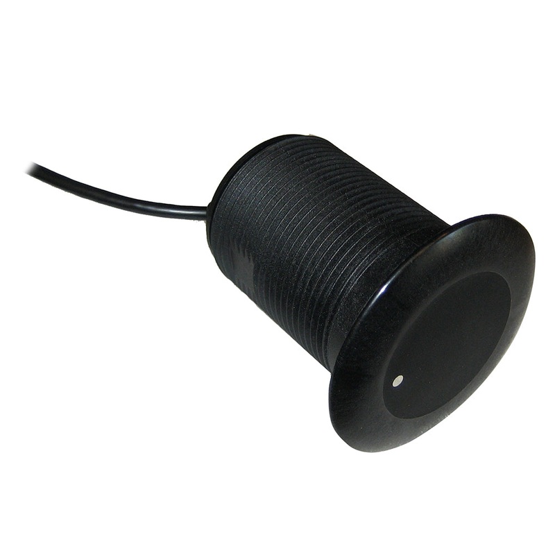 Raymarine CPT-S High CHIRP Plastic Thru-Hull Flush Mount Transducer – 12 Angle [A80448]