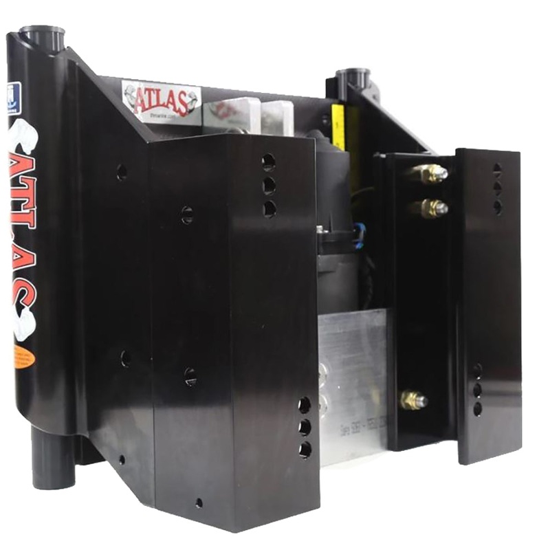 T-H Marine ATLAS 4 Set Back Hydraulic Jack Plate – Heavy Duty Black [AHJ-4VHD-B-DP]