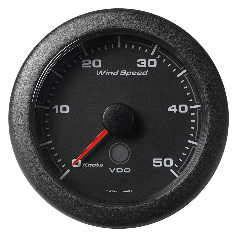 Veratron 85 MM (3-3/8) OceanLink Apparent/True Wind Speed Gauge [A2C1957420001]