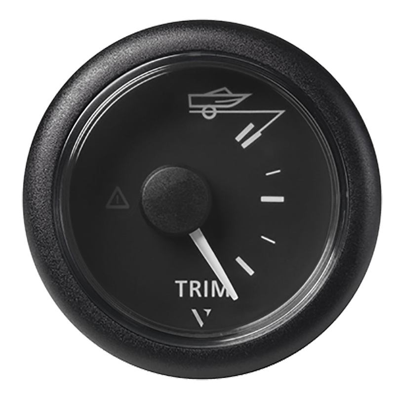 Veratron 52MM (2-1/16) ViewLine Trim Indicator Gauge Up/Down – Black Dial  Round Bezel [A2C59514180]