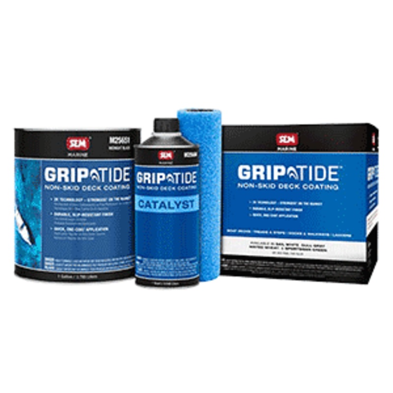 SEM GripTide Non-Skid Deck Coating Kit – Midnight Black [M25650]