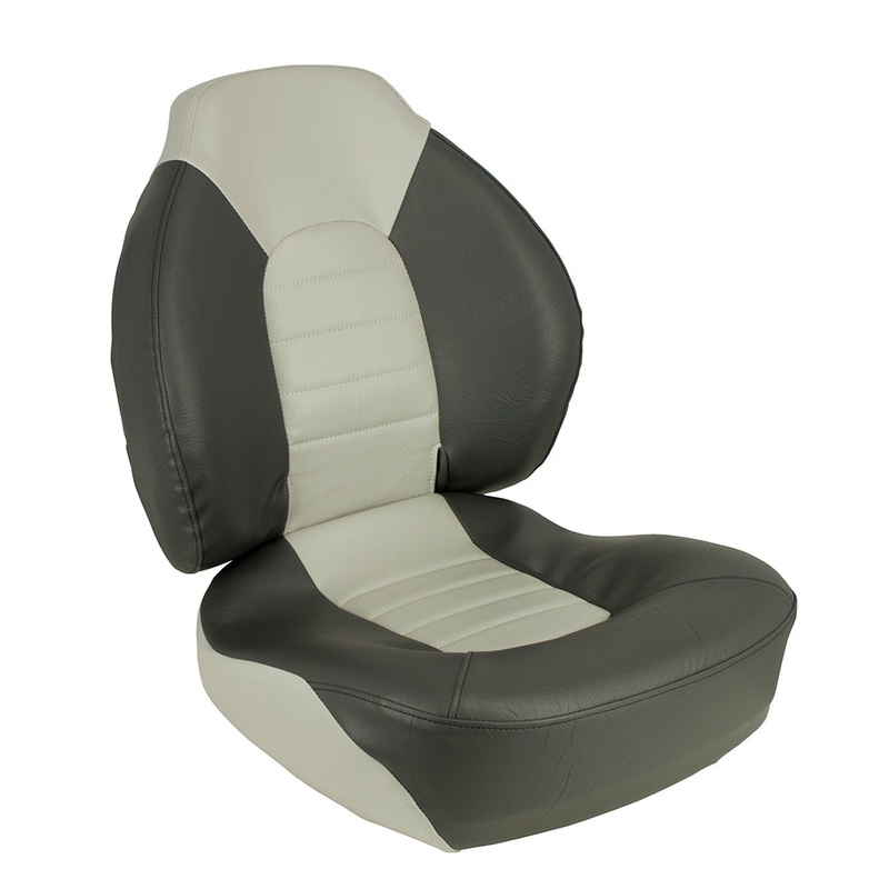 Springfield Fish Pro Mid Back Folding Seat – Charcoal/Grey [1041733]