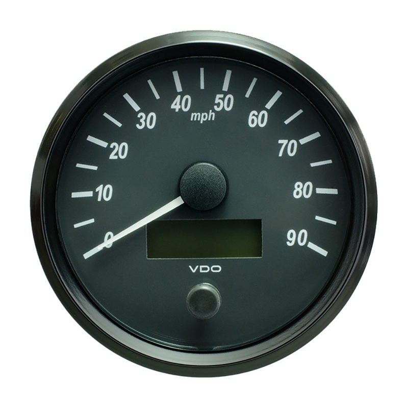 VDO SingleViu 100mm (4) Speedometer – 90 MPH [A2C3832870030]