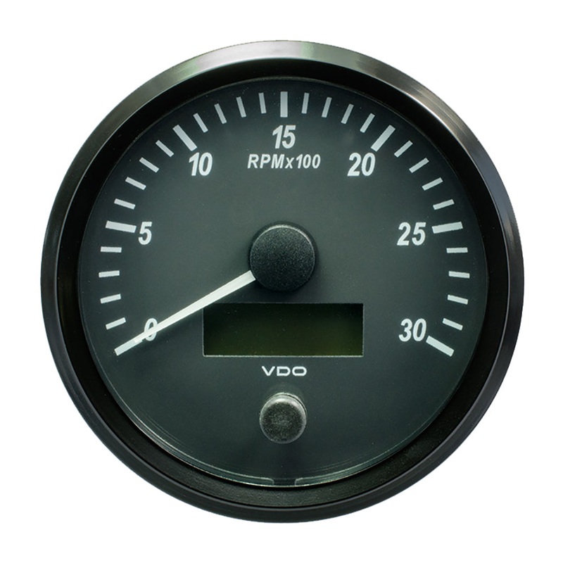 VDO SingleViu 100mm (4) Tachometer – 3000 RPM [A2C3832810030]