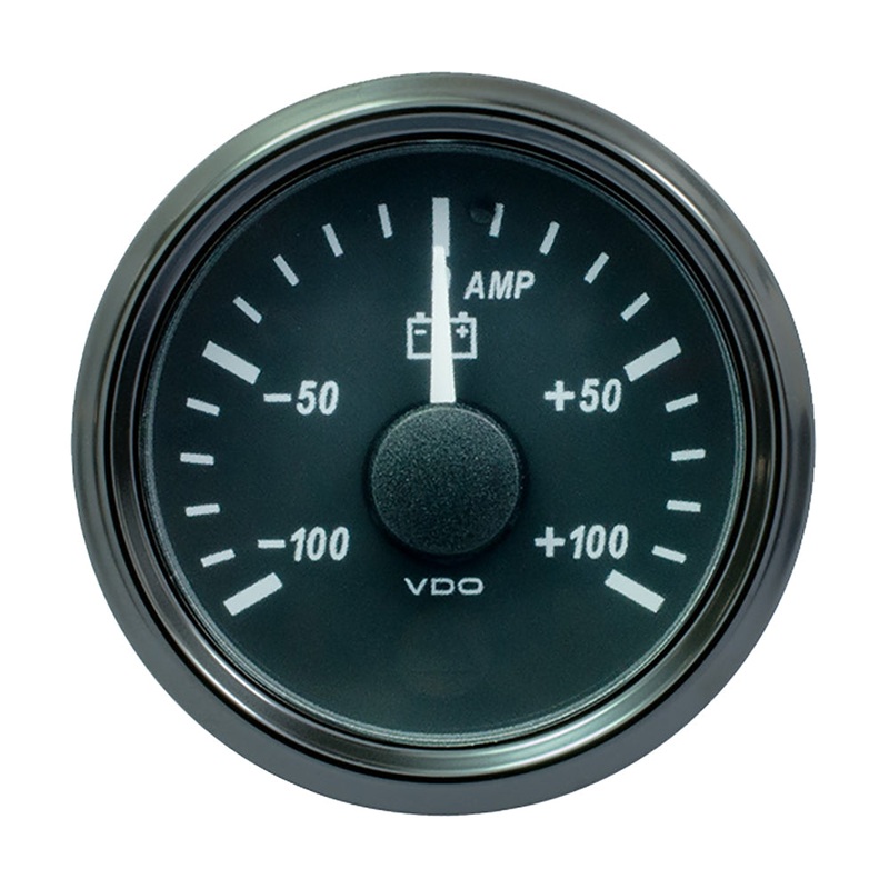VDO SingleViu 52mm (2-1/16) Ammeter – 100 AMP [A2C3833070030]