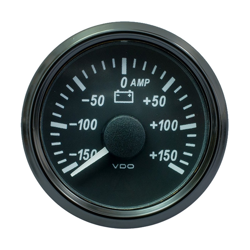 VDO SingleViu 52mm (2-1/16) Ammeter – 150 AMP [A2C3833060030]