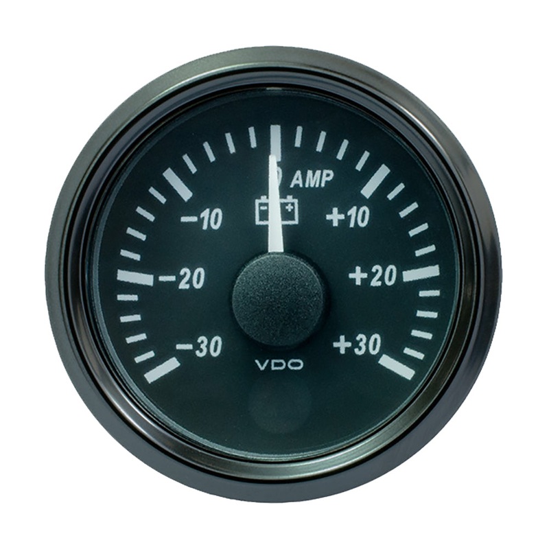 VDO SingleViu 52mm (2-1/16) Ammeter – 30 AMP [A2C3833090030]