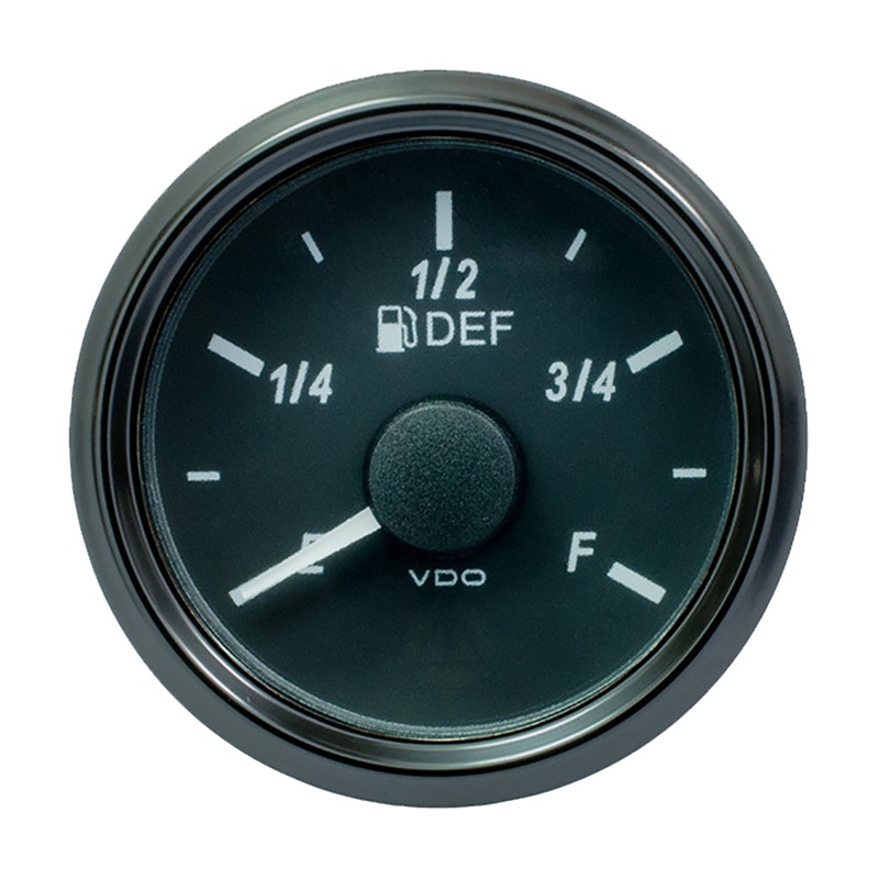 VDO SingleViu 52mm (2-1/16) DEF Level Gauge – 240-33 Ohm [A2C3832750030]