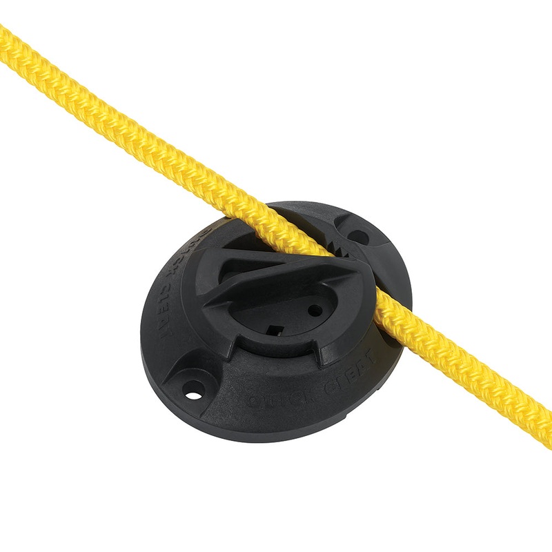Barton Marine Quick Cleat – 5/16 – Black [60030]