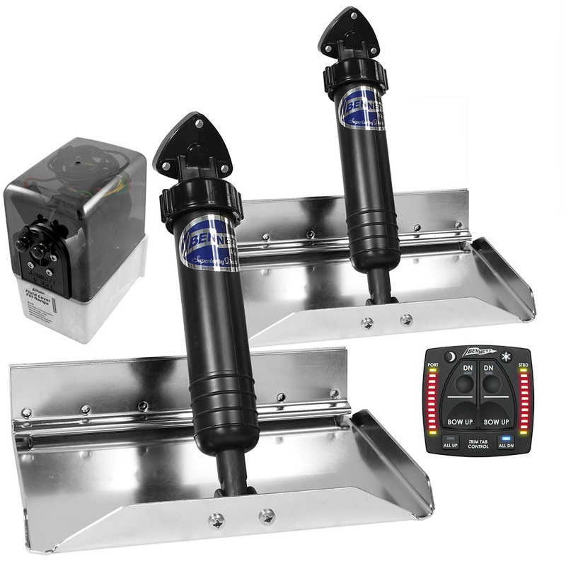 Bennett Marine 12×9 Sport Tab System w/One Box Indication [ST9OBI]