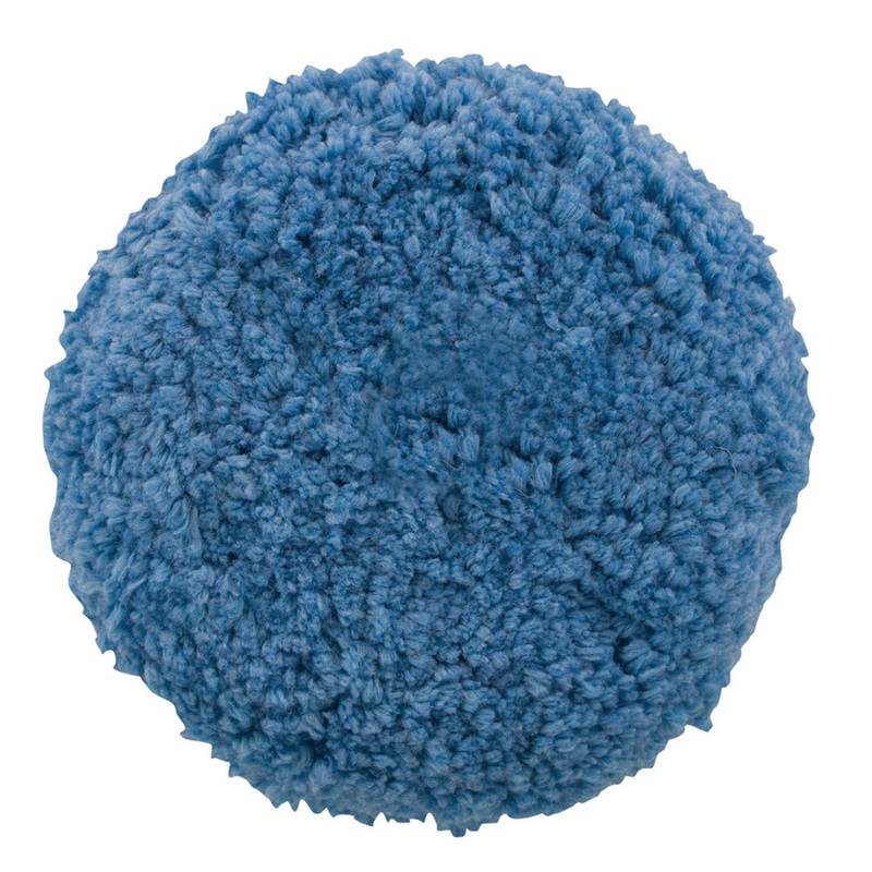 Presta Blue Blended Wool Medium Cutting Pad – 9 Screw-On Pad [890164]