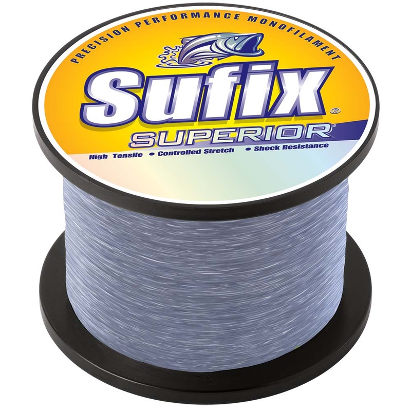Sufix Superior Smoke Blue Monofilament – 130lb – 1640 yds [649-089]